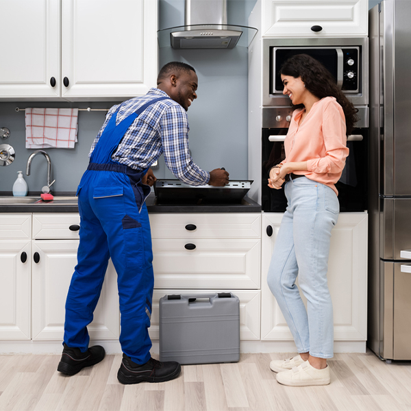 how long does it typically take to complete cooktop repair services in Reynoldsville